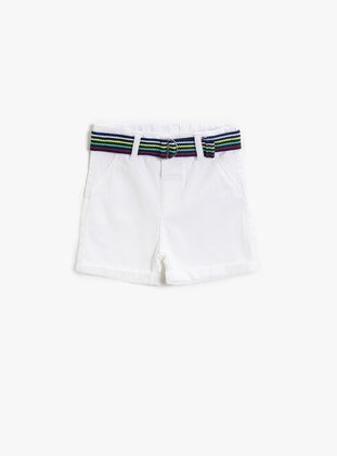 White - Baby Shorts