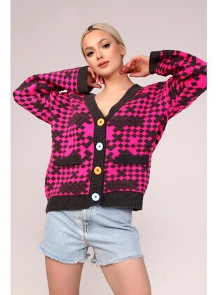Pink - Knit Sweaters - MJORA