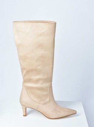 Cream - Boots - Fox Shoes