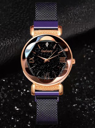 Colorless - Purple - Watches - Gogoey