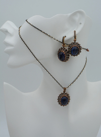 Saphir Stein Winter Set Bronze