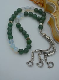 Aventurin & Opal Gebetskette Mehrfarbig