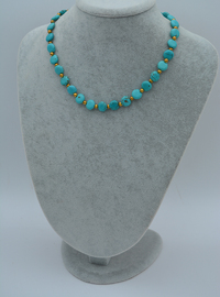 Collier en Pierre Turquoise