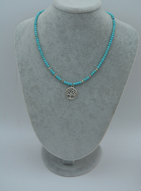 Collier Arbre de Vie Turquoise