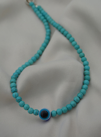 Collier Turquoise Oeil Protecteur