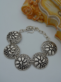 Bohemian Silber Armband