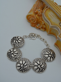 Bohemian Silber Armband