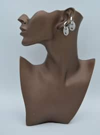 Silver tone - Earring