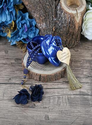 Navy Blue - Prayer Beads - İkranur