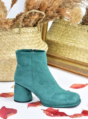 Green - Boots - Fox Shoes