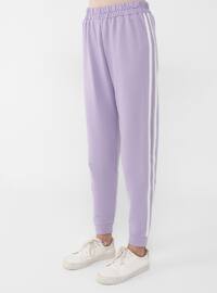 Lilac - Unlined - Cotton - Suit