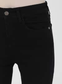 Slim Fit Lycra Jeans Black