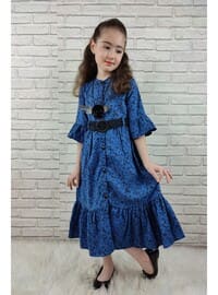 Blue - Girls` Dress