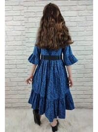 Blue - Girls` Dress