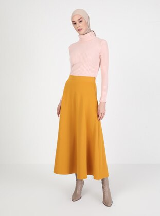Mustard - Unlined - Skirt - ONX10