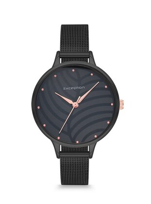 Colorless - Black - Watches - Exception
