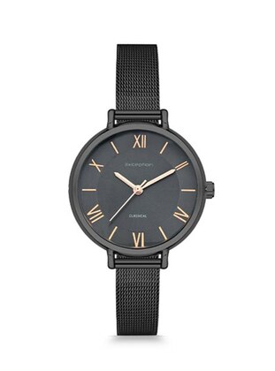 Colorless - Black - Watches - Exception