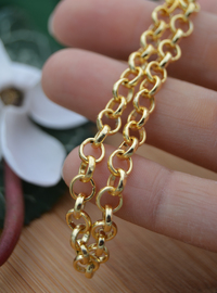 Bracelet Doré Couleur Or