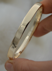 Bracelet Jonc Doré