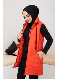 Orange - Fully Lined - Vest