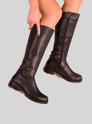 Black - Boot - Boots - Liman Ayakkabı