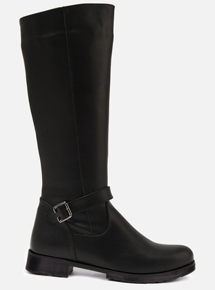 Boot - Black - Casual Shoes - Liman Ayakkabı