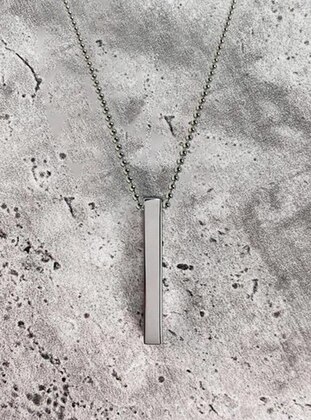 Silver tone - Necklace - Gogoey