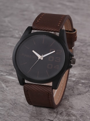Brown - Watch - Polo55