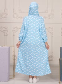  Blue Girls` Prayer Dress