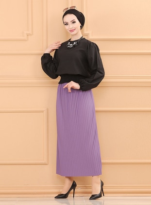 Lilac - Unlined - Skirt