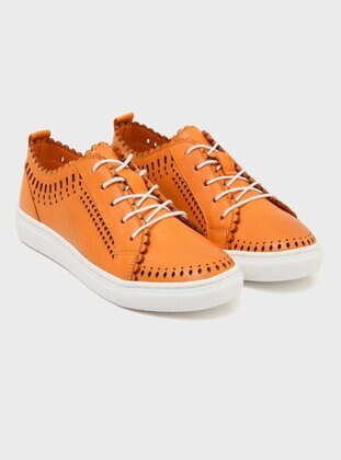 Orange -  - Sports Shoes - Epocale
