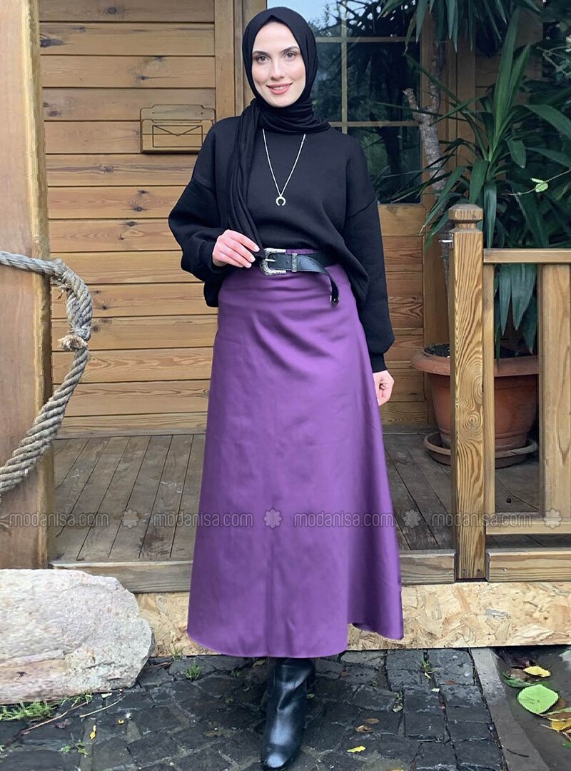 cotton hijab skirt