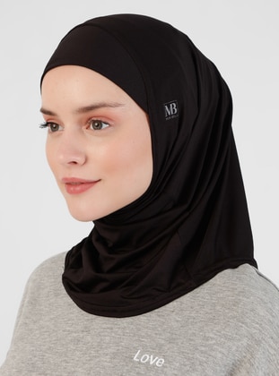 Hijab Sports Undercap Black