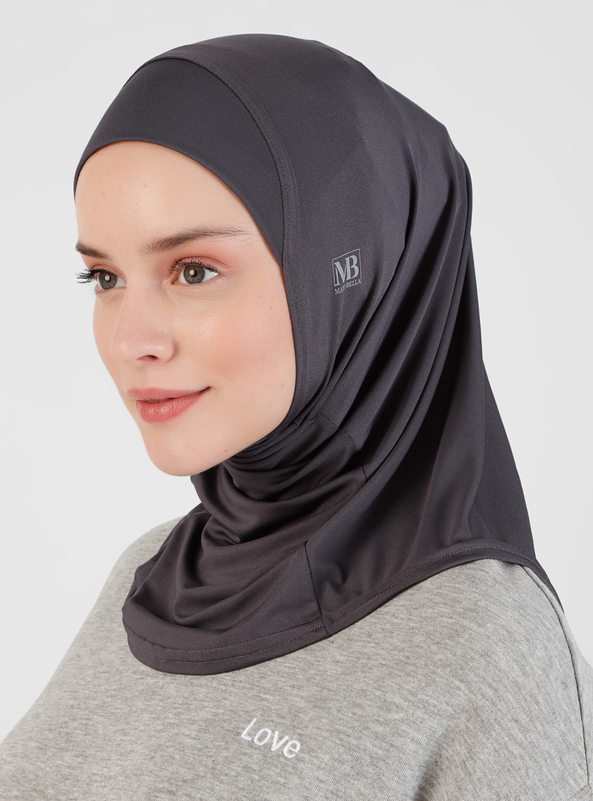Hijab Sports Undercap Anthracite