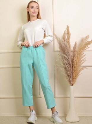 Turquoise - Pants - Pinkmark