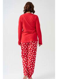 Red - Plus Size Pyjamas