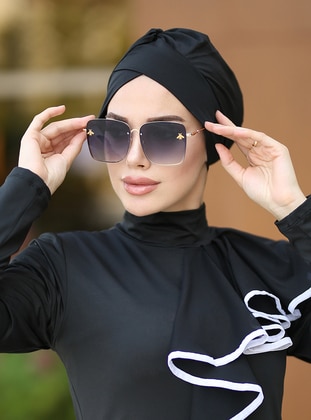 Black - Swim Hijab - Remsa Mayo