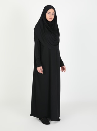 Black - Unlined - Prayer Clothes - ZENANE
