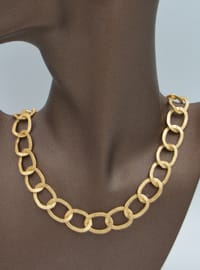 Collier Chaîne Épaisse Doré