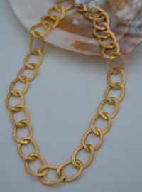 Collier Chaîne Épaisse Doré