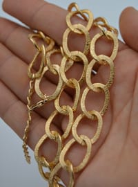 Collier Chaîne Épaisse Doré
