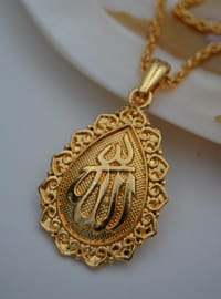 Collier Allah Doré