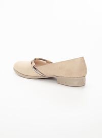  Nude Flat Shoes