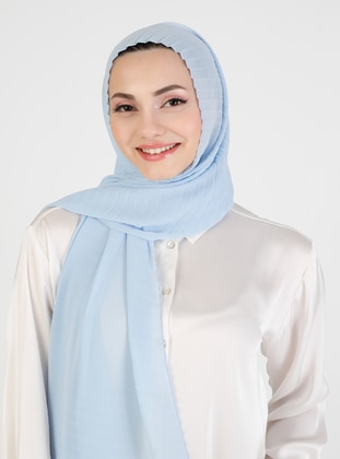 Baby Blue - Plain - Shawl - DIFFERENZA