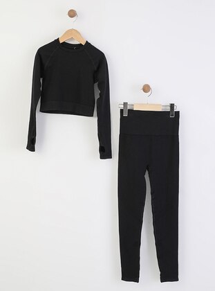 Black - Activewear Set - Runever