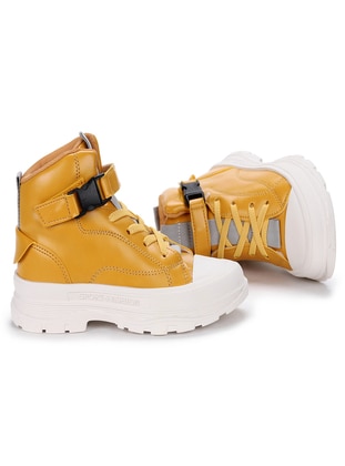 Boot - Yellow - Girls` Boots - Vicco
