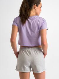 Unlined - Gray - Activewear Bottoms