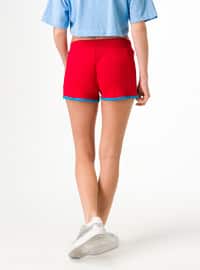 Unlined - Red - Activewear Bottoms