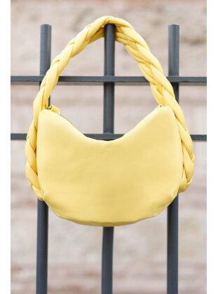 Yellow - Clutch Bags / Handbags - GİZCE