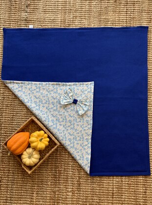 Navy Blue - Cotton - Baby Blanket - CEO HOME